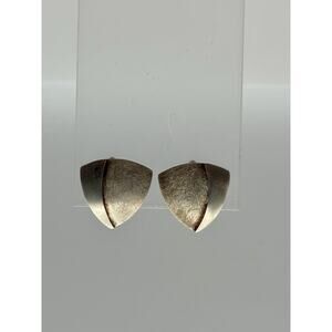 Sterlium Silver Clip On Earrings Handmade In USA